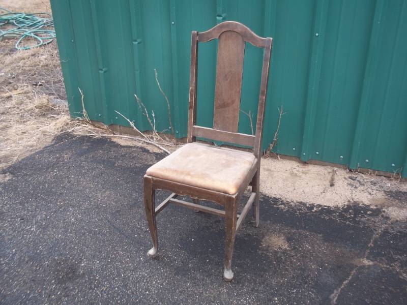 Wood chair restoration and repair