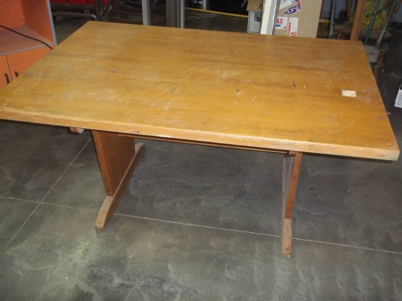 Wood table 29high 3 12x5