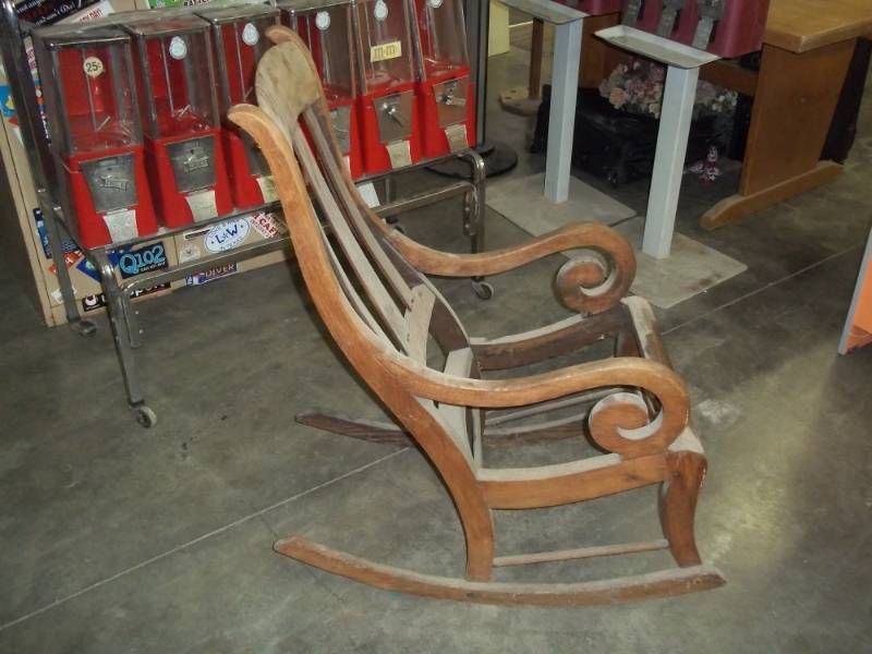 Antique Rocking Chair (needs cushion)
