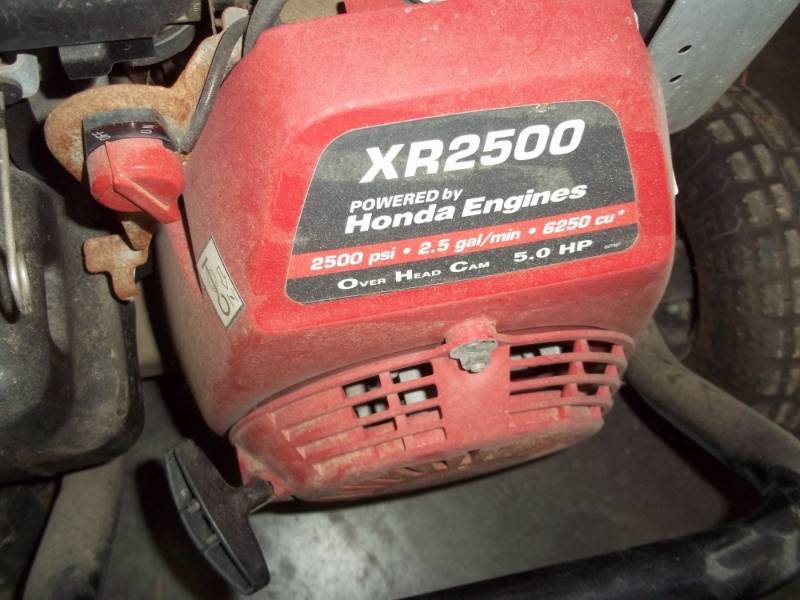 Excell XR2500 Honda Gas Engine Pressure Washer w/all included tips