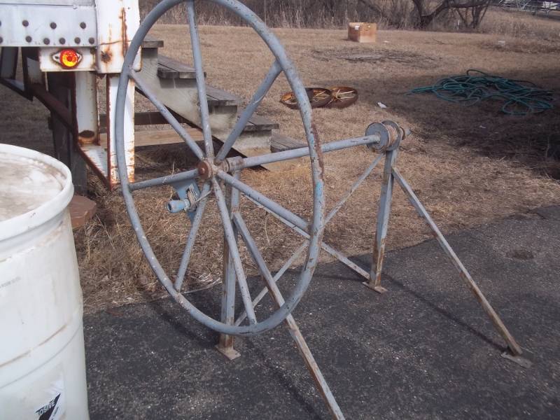 A-Frame Boat Wheel Crank