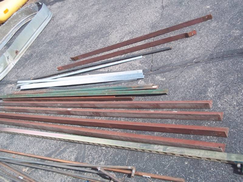 Assorted Sheet Metal Pieces includes 4 2 angle iron x 90 long