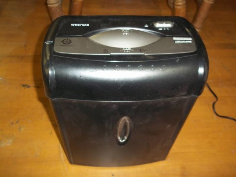 Shredsafe 6 Sheet paper Shredder