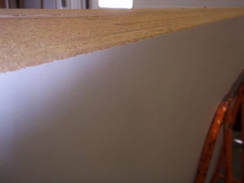 4 x 8 melamine board Double sided White 34