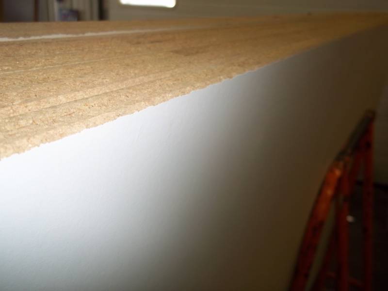 4 x 8 melamine board Double sided White 34
