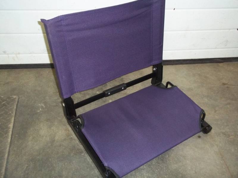 Alexandria Beetles Portable Folding Bleacher Chair