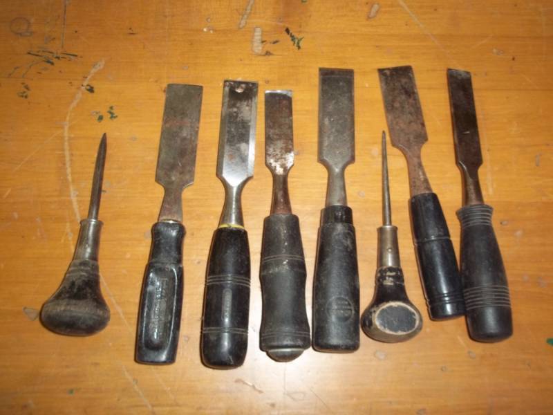 Lot of 8 Wood Working Tools