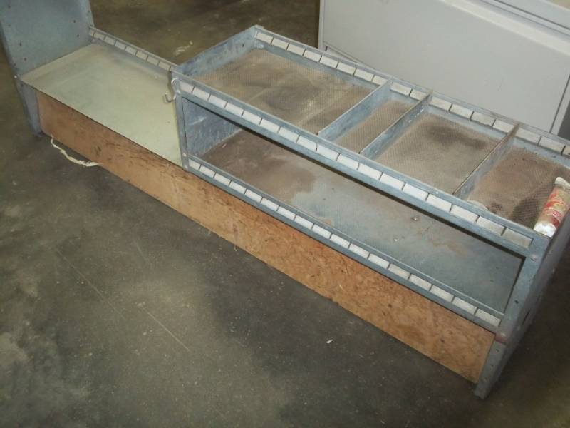 Truck tool rack  parts rack