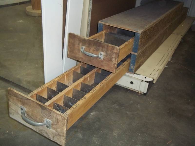 Truck parts drawers 89 and 64 Drawers wdividers