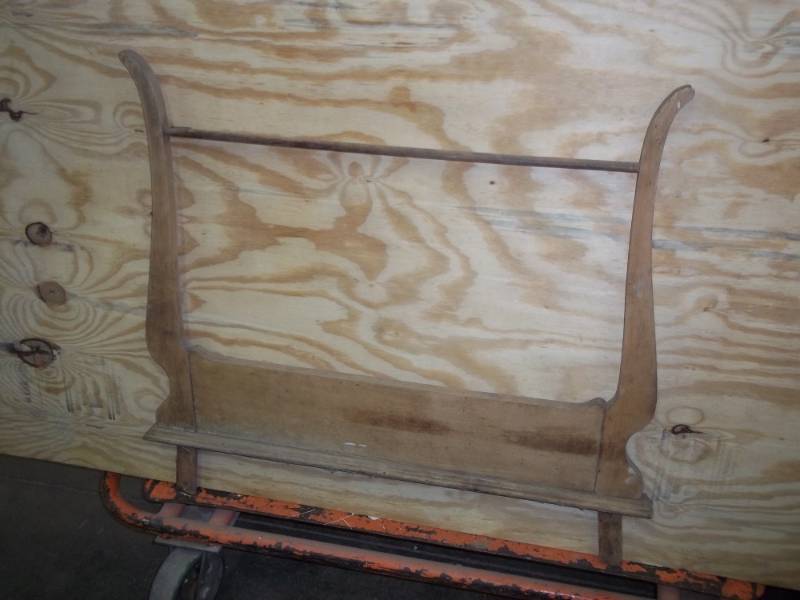Antique Camode towel rack