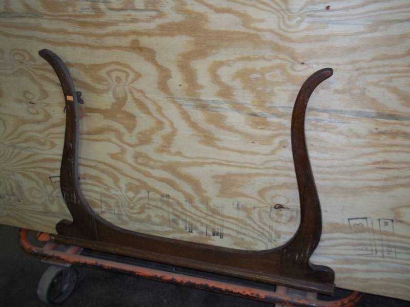 Antique Camode towel rack