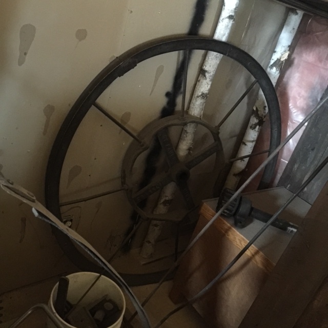 Hand Powered Freight Elevator Advanced Sales Vintage Wood Working