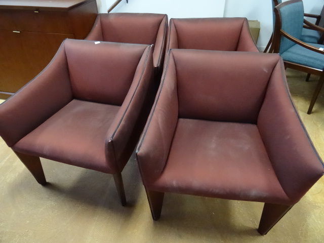 4 Matching Cushioned Side Chairs