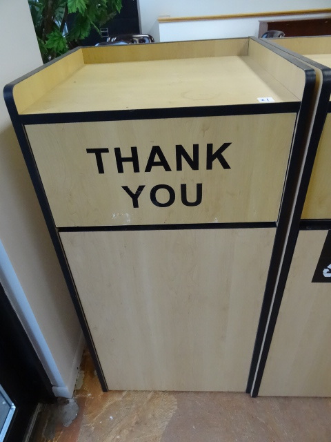 Laminate Garbage Station