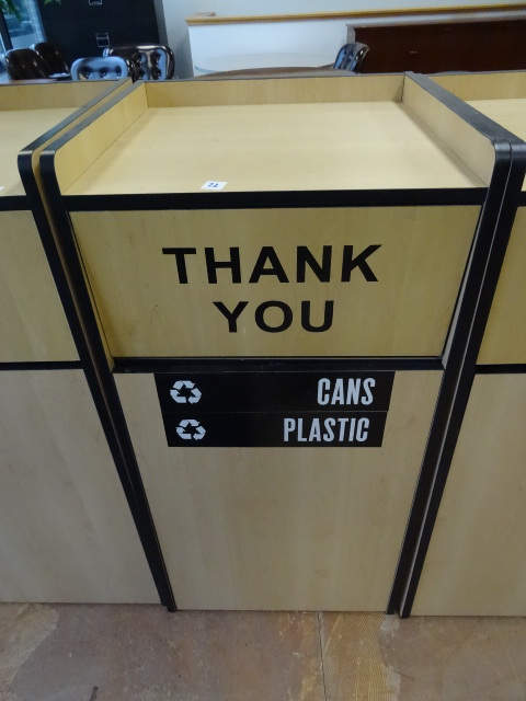 Laminate Garbage Station