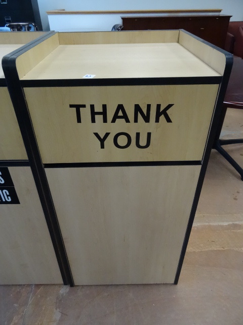 Laminate Garbage Station