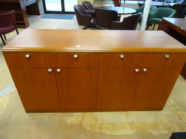 Wood Office Credenza