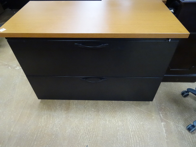 2 Drawer Lateral File with Laminate Top