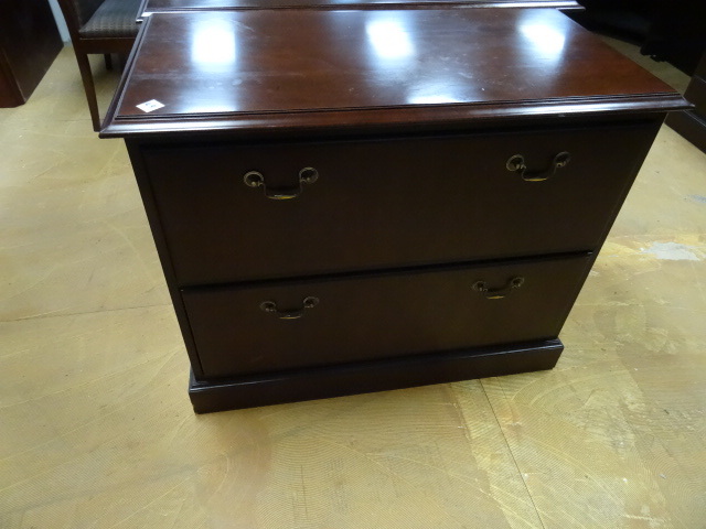 Wood 2 Drawer Lateral File