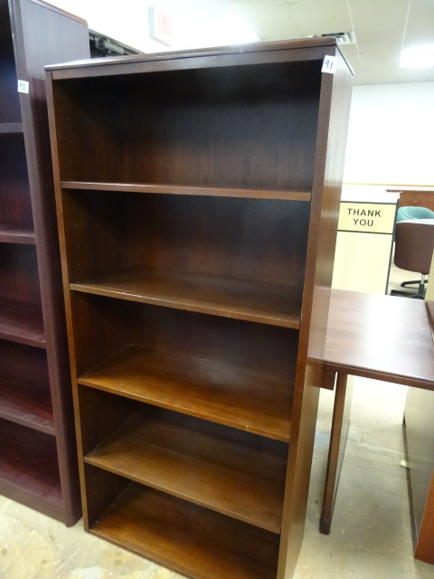 Wood Book Case 32 X 13 X 66