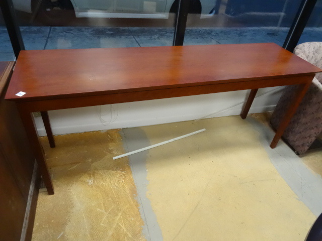 Wood Table 72 X 20 X 30