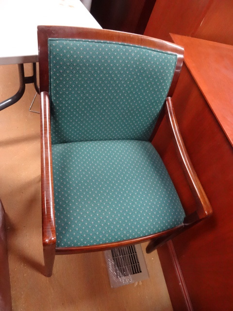 4 Matching Wood Framed Side Chairs