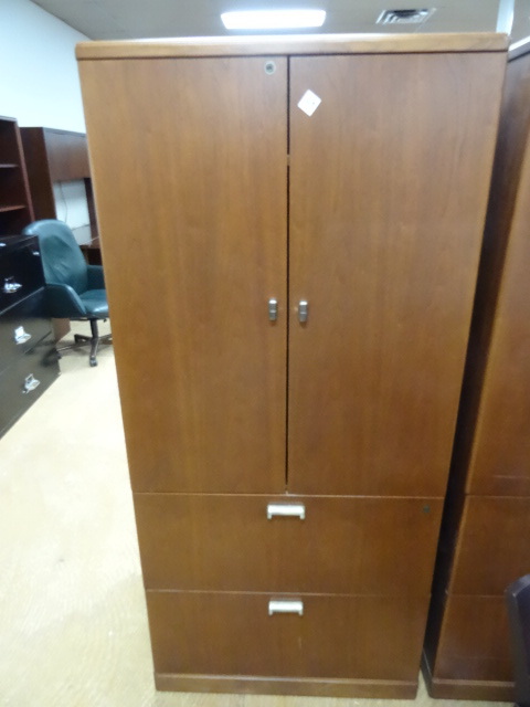 Wood Office Cabinet