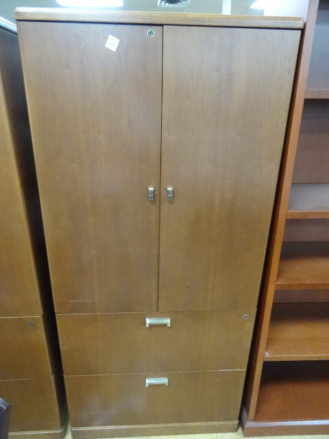 Wood Office Cabinet