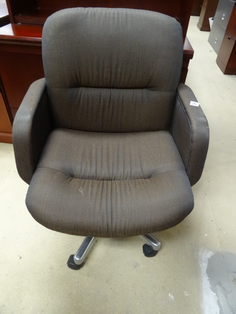 Cushioned Office Chair On Wheels