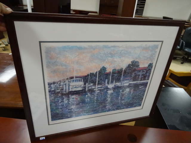 Framed Artist Print Artise Caldwell