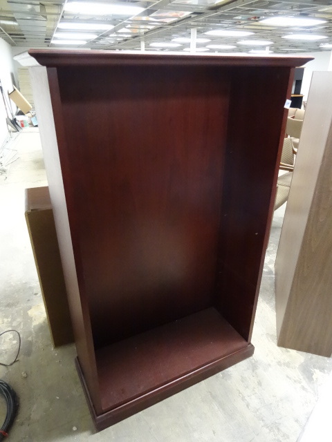 Wood Bookcase 1 Shelf 39 X 17 X 62