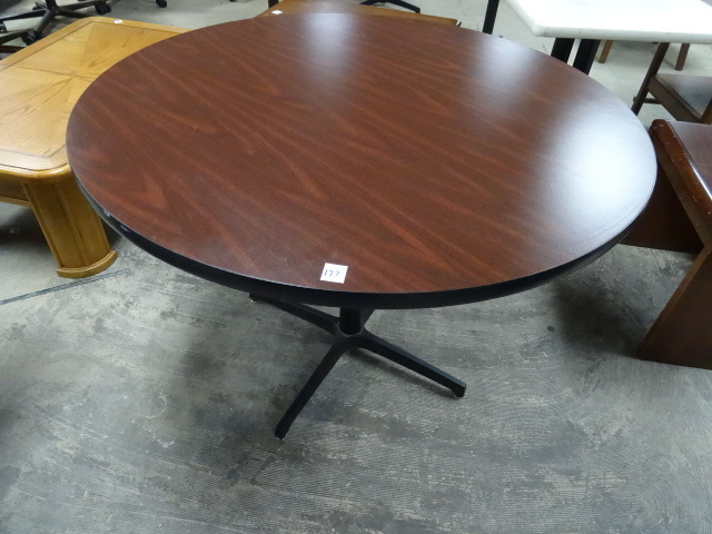 42 Metal Framed Round Table