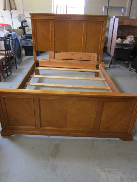 Wooden Queen Sized Bed