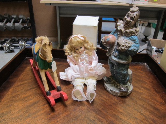 Doll Clown Horse