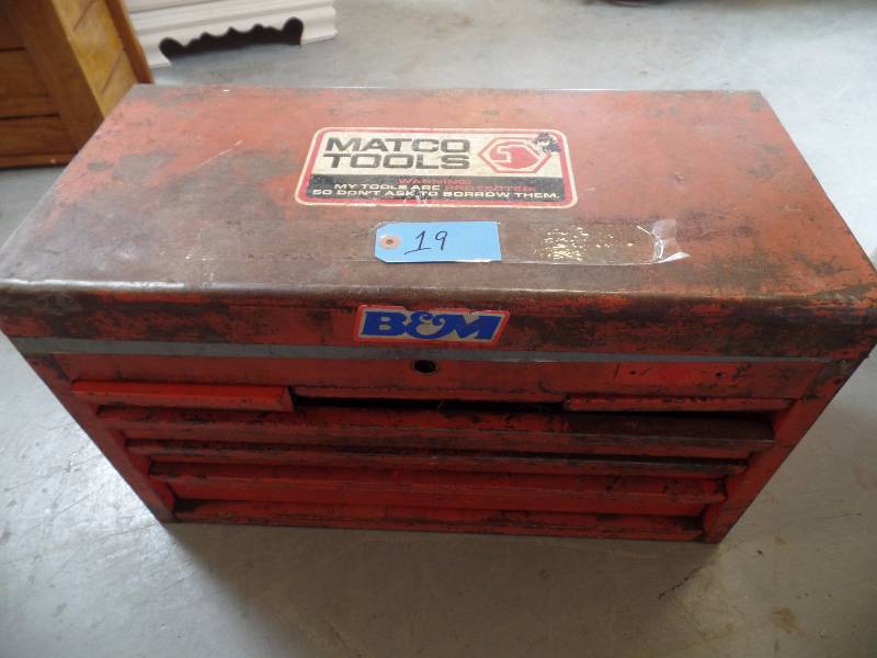 Matco Tool Box w Tools