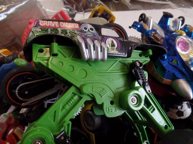 Bag of Wheeled Toys