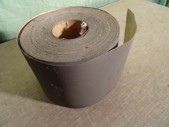 lot 12 image: 6 Wide Roll of 3M 320 Grit Sand Paper