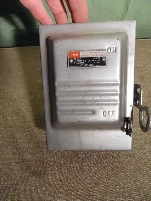 lot 13 image: Federal Pacific 30 Amp Breaker