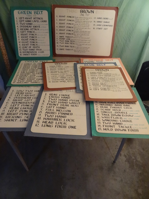 lot 42 image: Martial Art Studio Signs