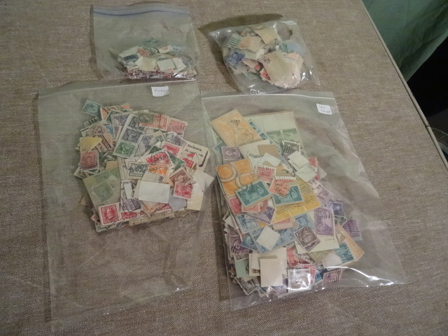 lot 56 image: Misc Foreign and US Stamps