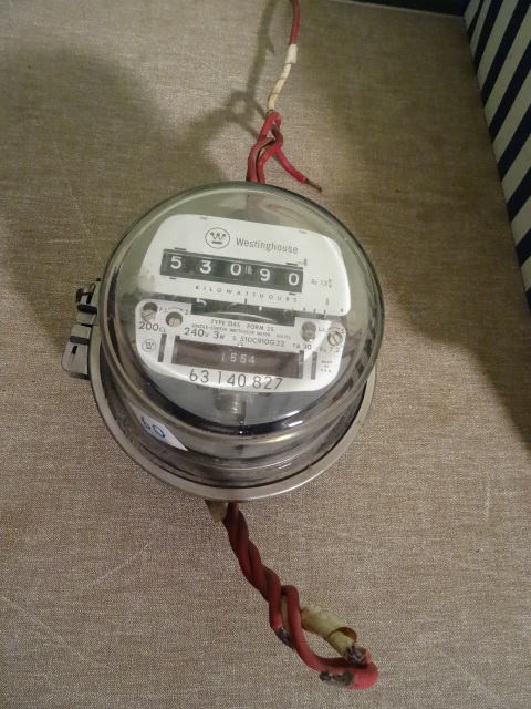 lot 60 image: Westinghouse Electric Meter