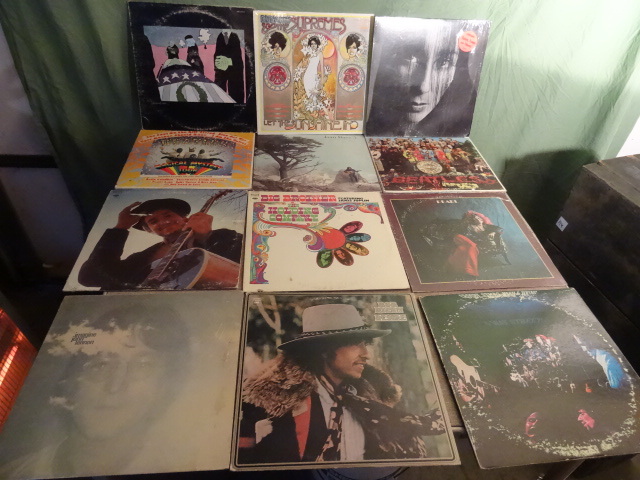 lot 142 image: Box of Misc Records See Pics for Titles