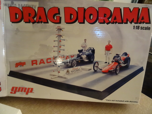 lot 145 image: GMP Drag Diorama Cars Not Included