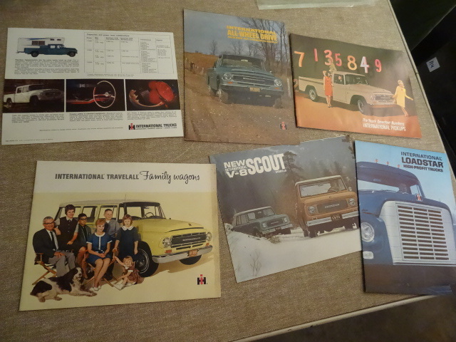lot 168 image: Misc International Sales Brochures
