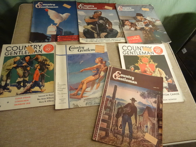 lot 184 image: Country Gentleman Magazines 1930s