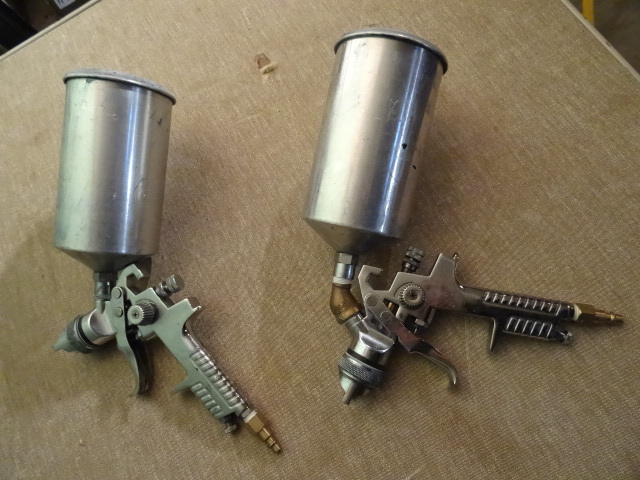 lot 196 image: HVLP Air Paint Guns