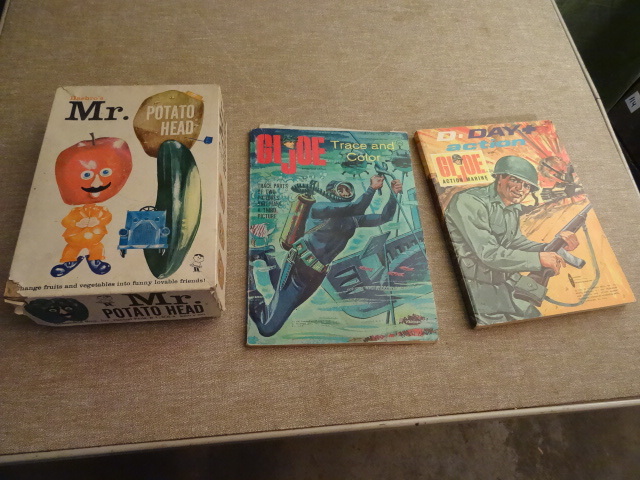 lot 212 image: Vintage Mr Potato Head GI Joe