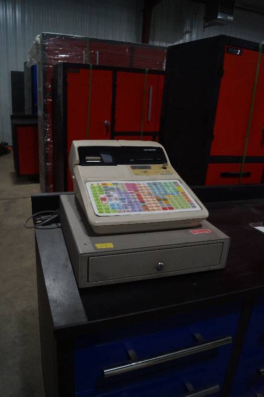 lot 37 image: Sharp Cash Register