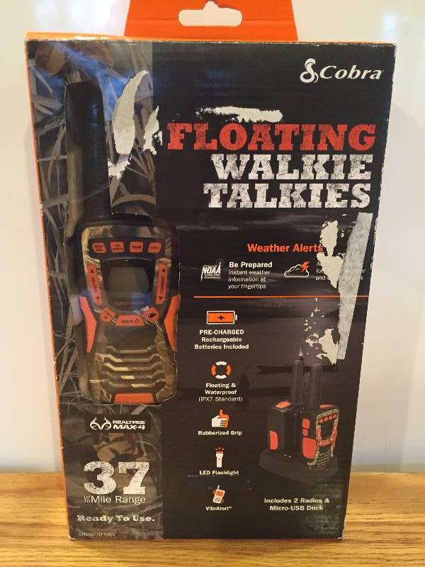 lot 13 image: Cobra - Floating Walkie Talkies