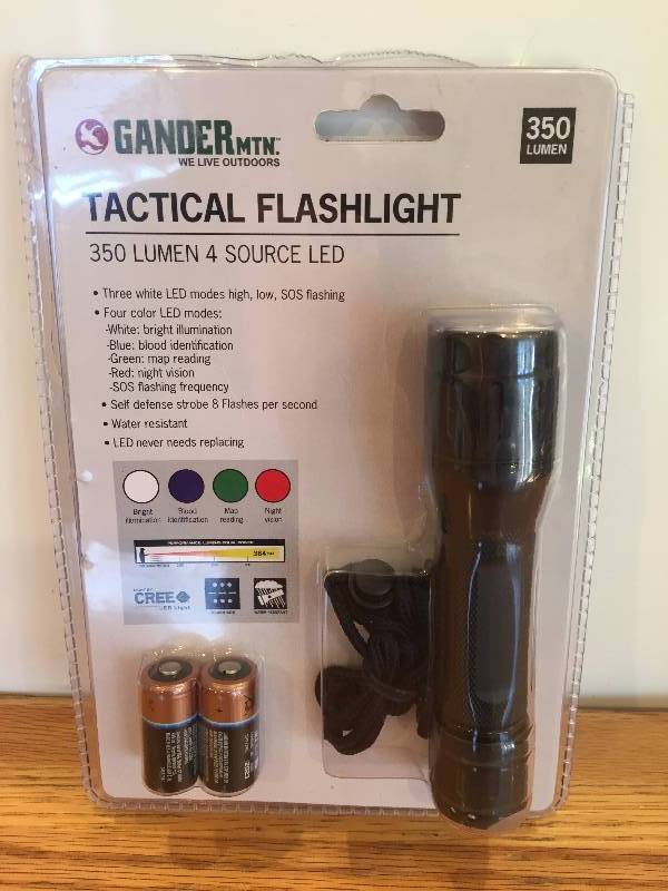 lot 59 image: Gander Moutain - 350 Lumen LED Flashlight